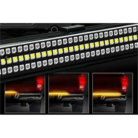 Race Sport 48In Triple Row Led Tailgate Bar (5-Function/3-Color W/ Sequential RS120048
